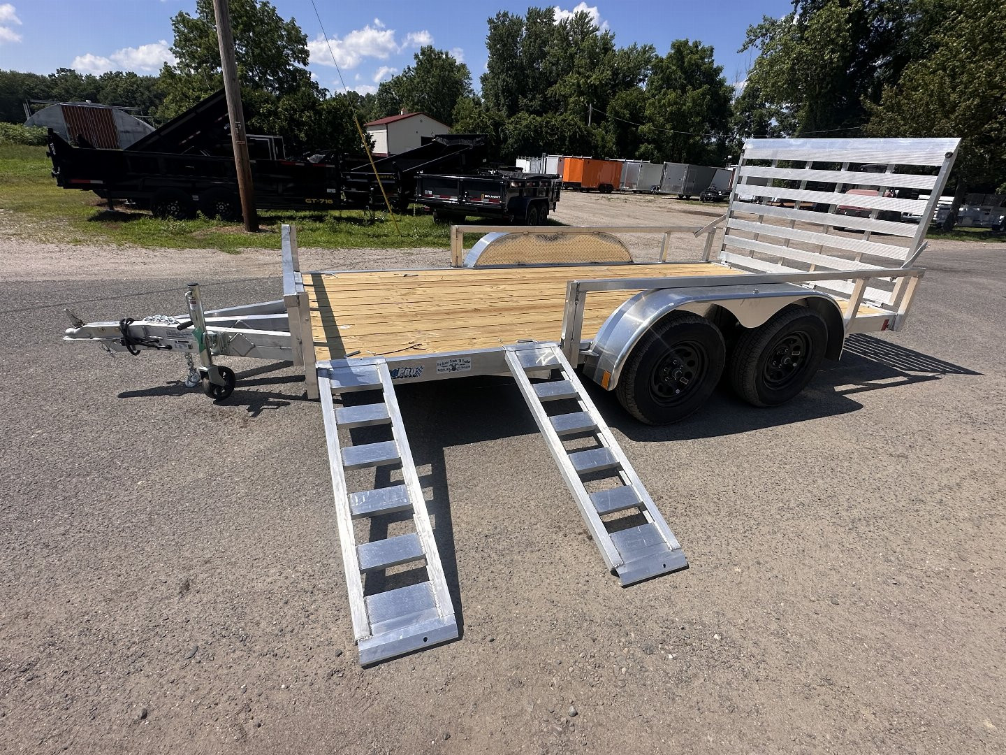 New 2026 CARGOPRO 6.5x14 Aluminum Utility Trailer