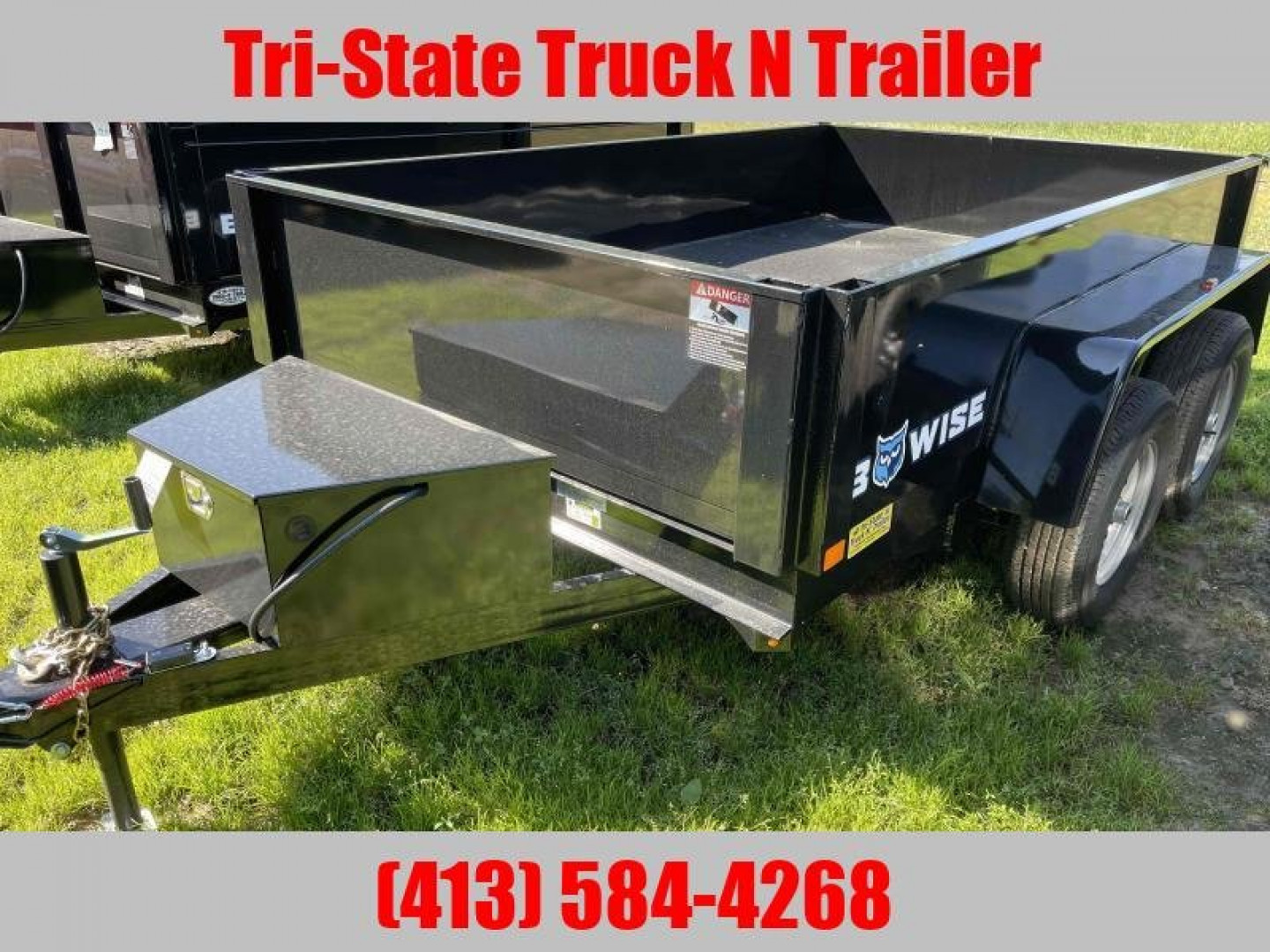 New 2026 BWISE 6x10 10K Dump trailer