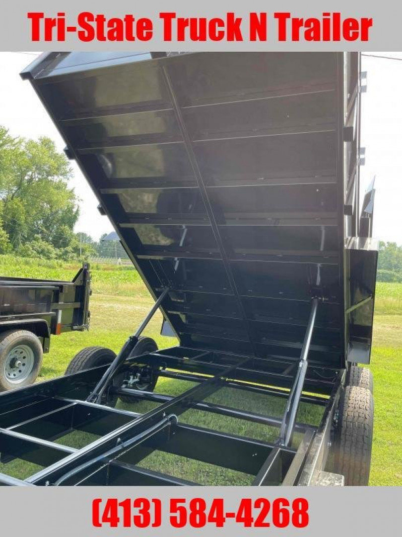 New 2025 Griffin GT 7x14 14K GVW Dump Trailer with ramps