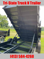 New 2025 Griffin GT 7x14 14K GVW Dump Trailer with ramps