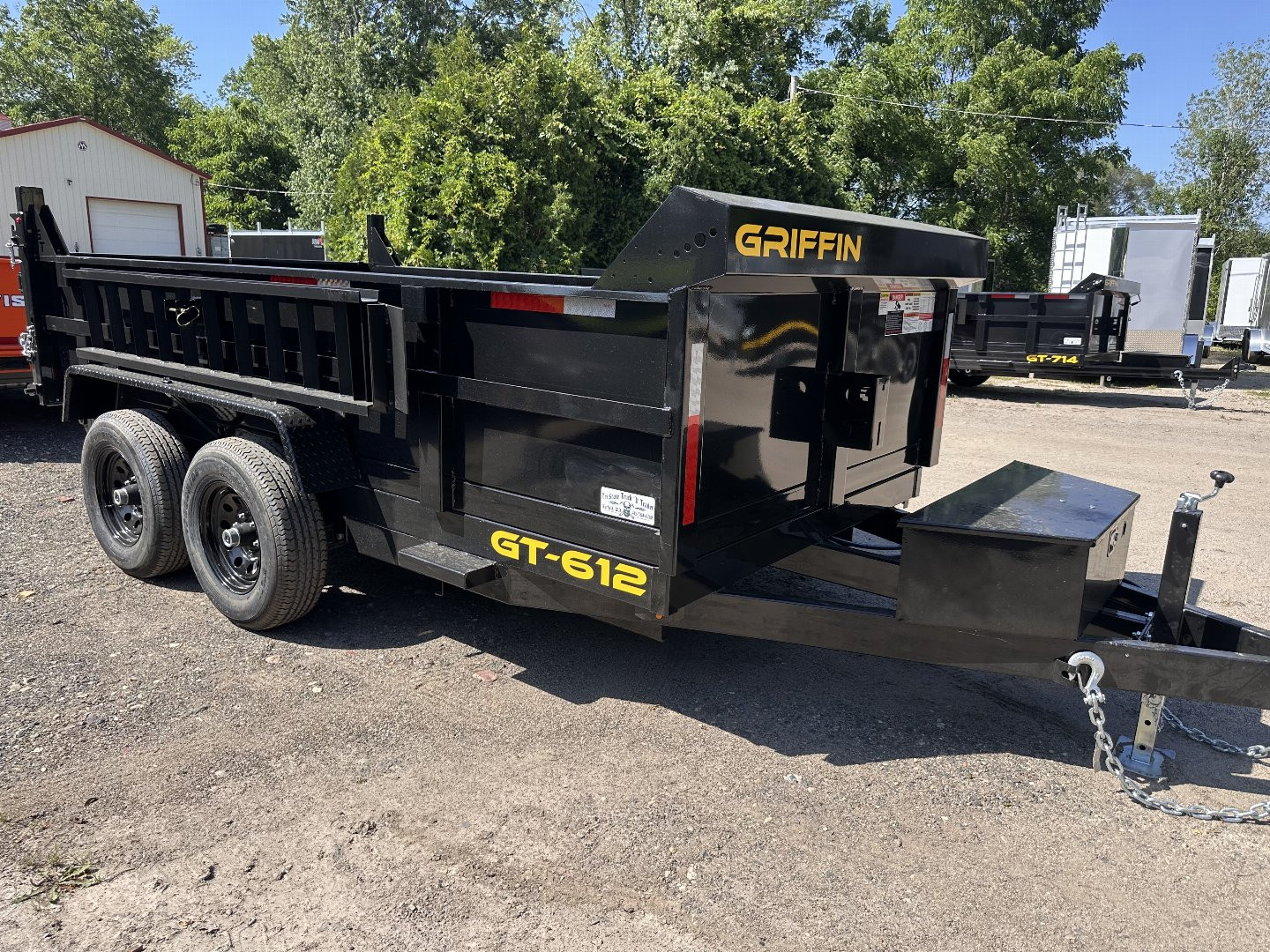 New 2025 GRIFFIN GT 6x12 Dump trailer