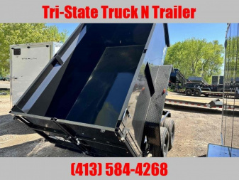 New 2026 BWISE 6x10 dump trailer 44" High sides Dump Trailer