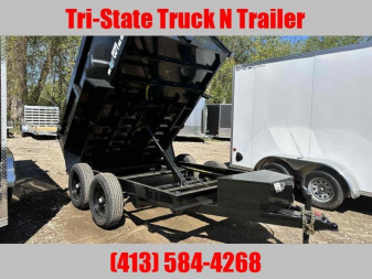 New 2026 BWISE 6x10 dump trailer 44" High sides Dump Trailer