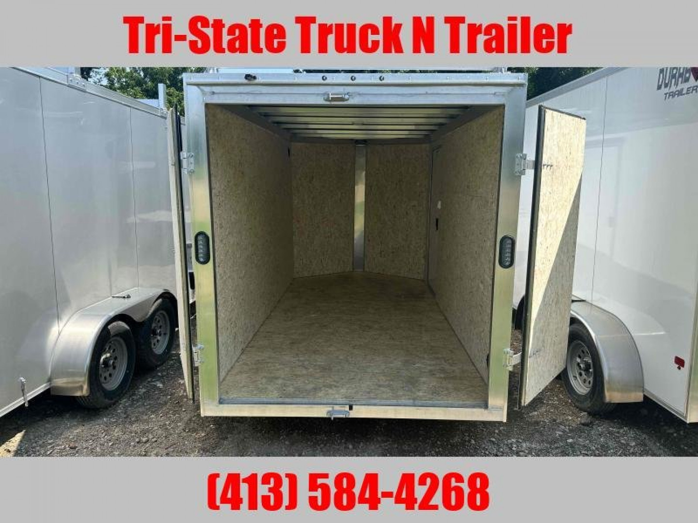 New 2025 STEALTH 6x12S Enclosed Contractor Trailer Barn doors