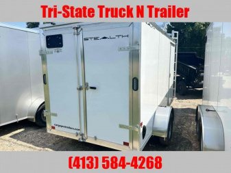 New 2025 STEALTH 6x12S Enclosed Contractor Trailer Barn doors