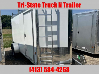 New 2025 STEALTH 6x12S Enclosed Contractor Trailer Barn doors