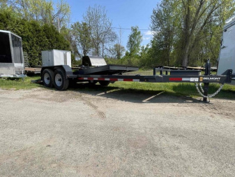 New 2025 Belmont SSTD 22' 15400 GVW Tilt Equipment Trailer