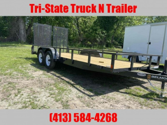 New 2025 BELMONT 7x18 Landscape trailer Utility Trailer