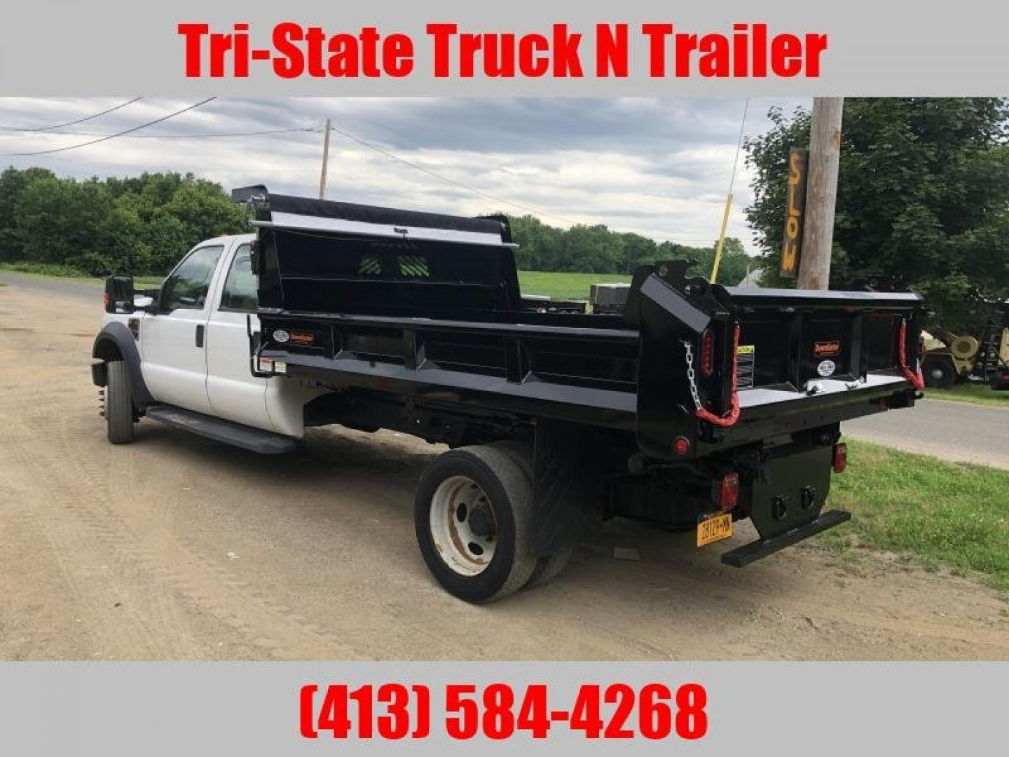 New Downeaster 9' Dual wheel dump body w/ cab shield