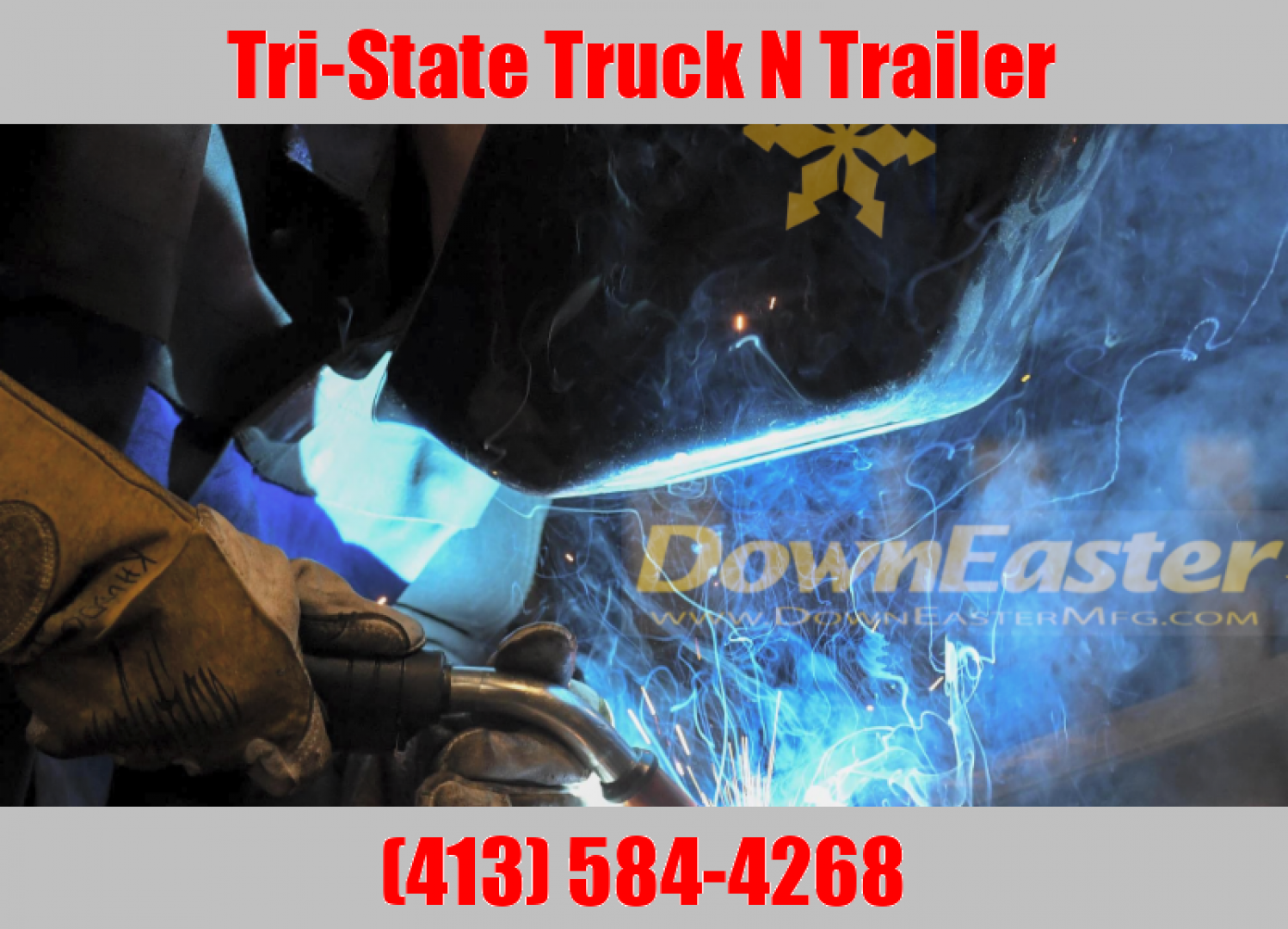 New Downeaster 9' Dual wheel dump body w/ cab shield