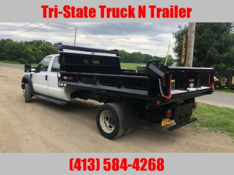 New Downeaster 9' Dual wheel dump body w/ cab shield