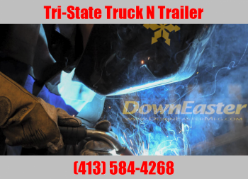 New Downeaster 9' Dual wheel dump body w/ cab shield
