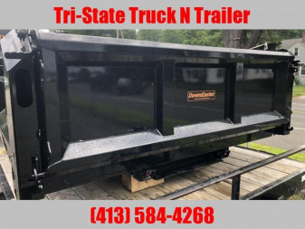 New Downeaster 9' Dual wheel dump body w/ cab shield