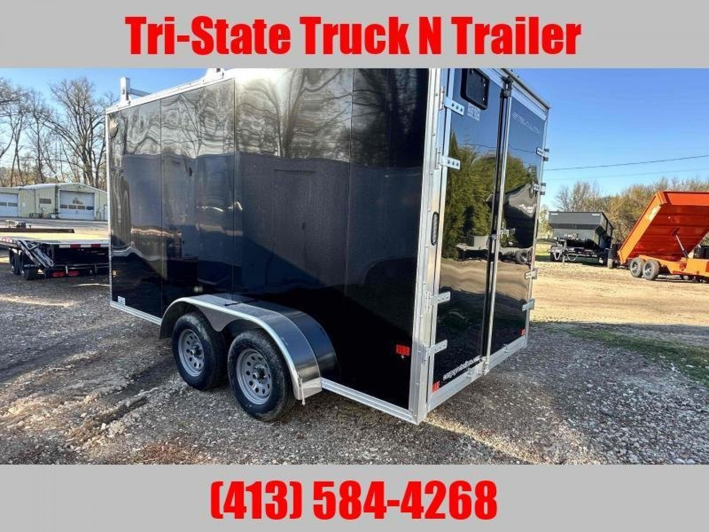 New 2026 STEALTH 7x14 Contractor enclosed trailer Barn doors