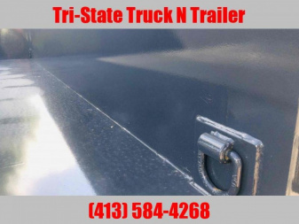 New 2025 BELMONT 81x12 Dump trailer barn doors, ramps tarp kit