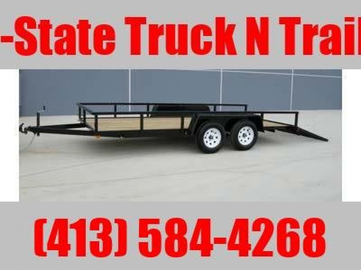 New 2025 Bwise UT 7x14 Utility Trailer