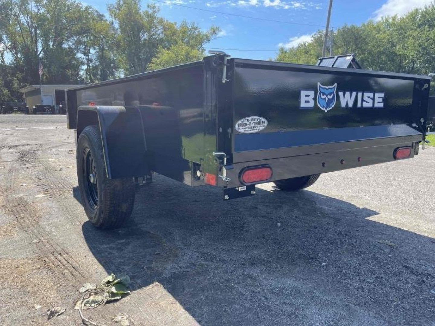 New 2025 Bwise DTR 5x10 5k gvw w/ brakes Dump Trailer