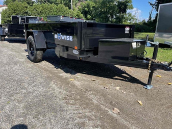 New 2025 Bwise DTR 5x10 5k gvw w/ brakes Dump Trailer