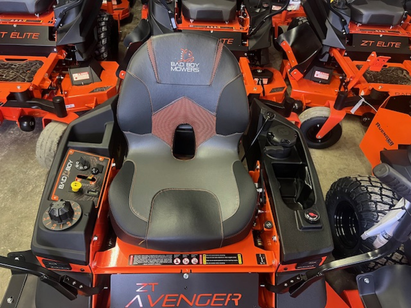 New 2025 Bad Boy AVENGER 54" Lawn Mowers