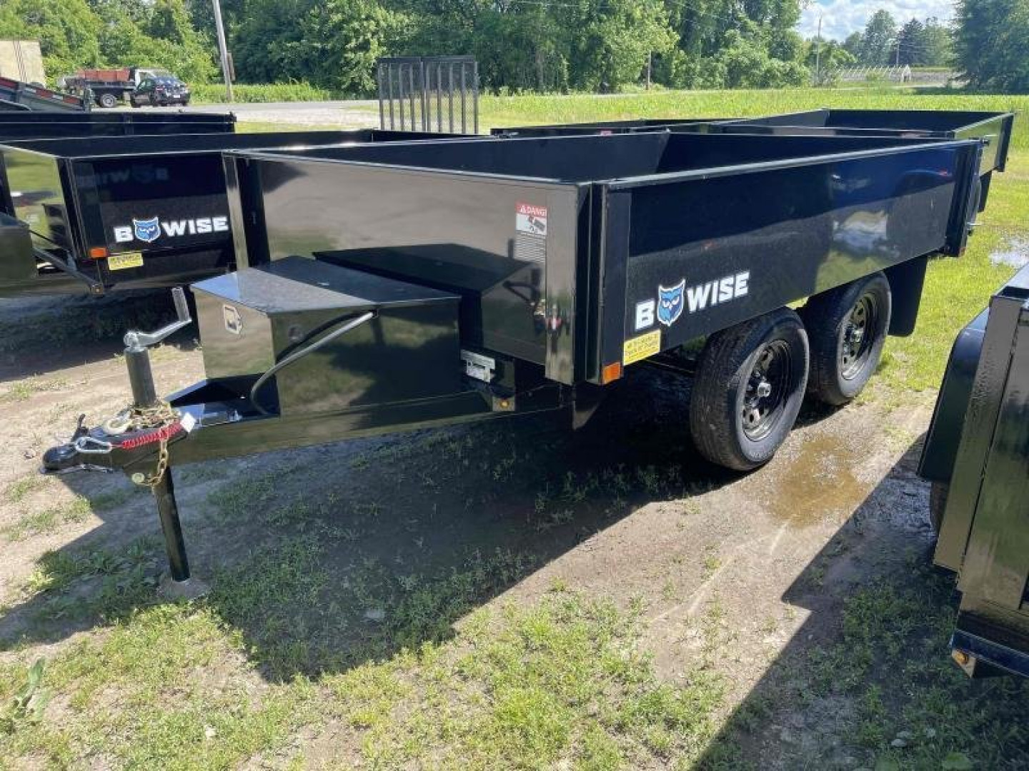 New 2025 Bwise DTR 6x10 10K GVW Dump trailer