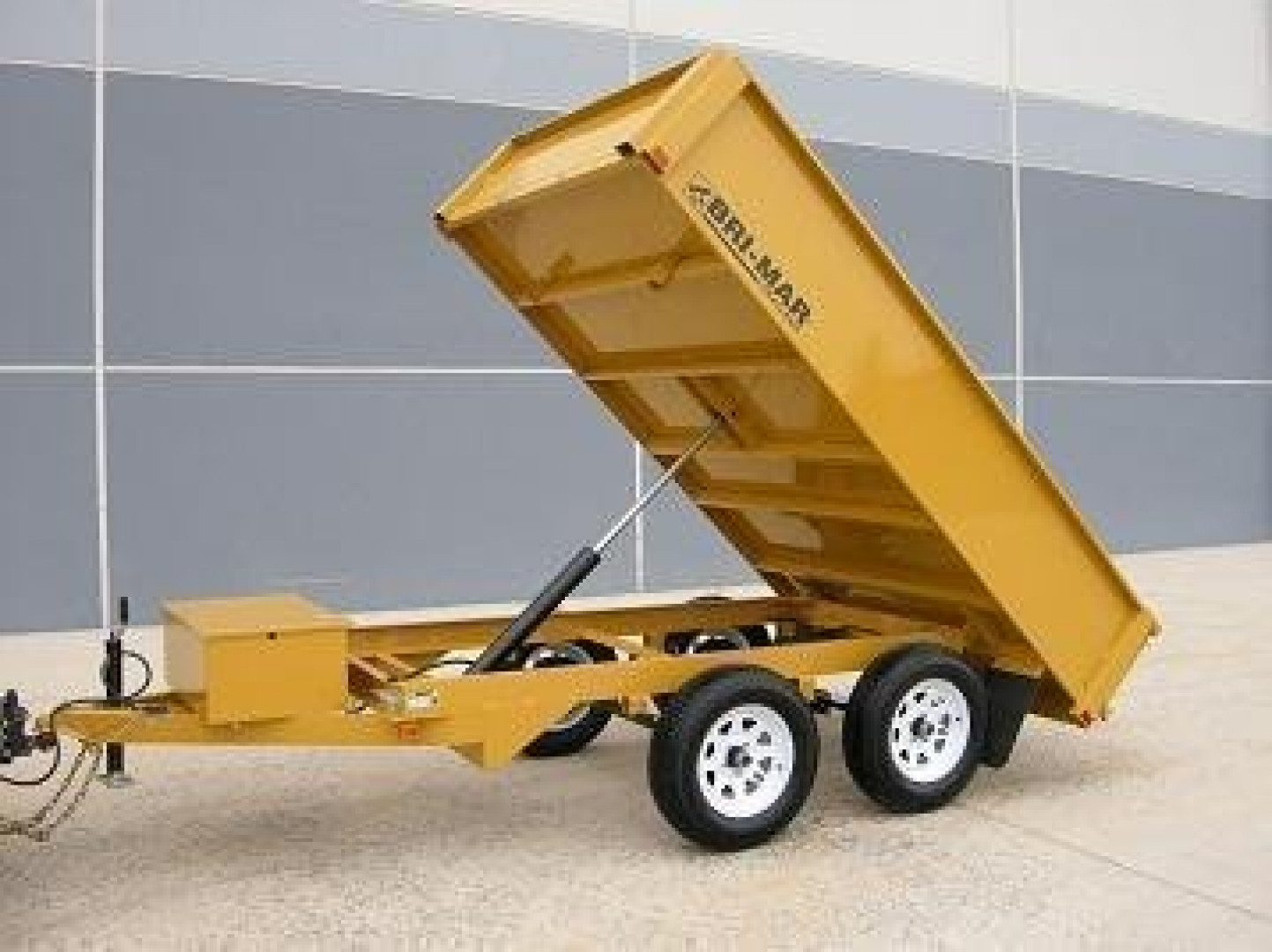 New 2025 Bwise DTR 6x10 10K GVW Dump trailer
