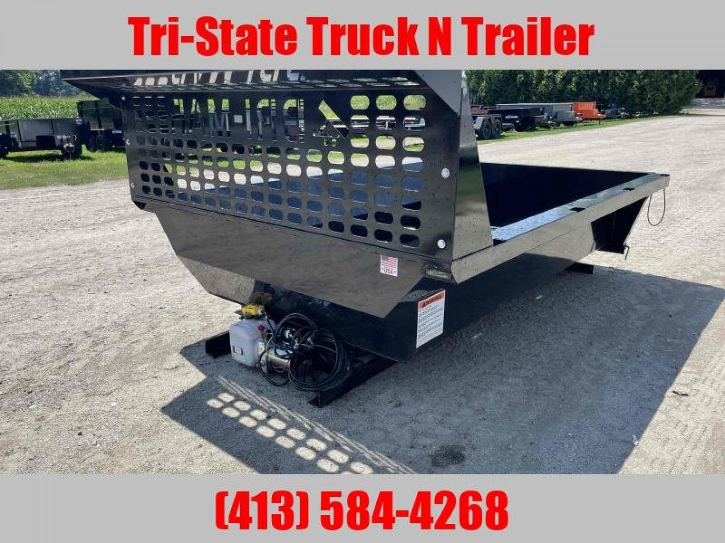 New 2025 Bwise Bri-Mar 8' Truck Bed insert with Cab shield