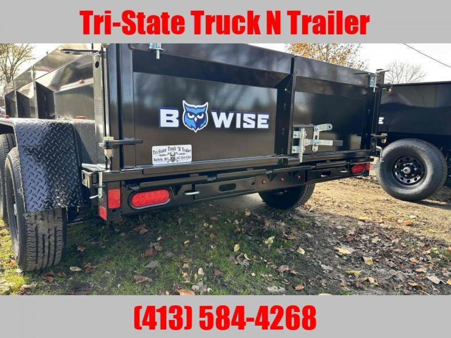 New 2025 Bwise 6x12 10K Gvw with ramps and barn doors