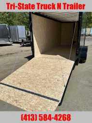 New 2025 Durabull 7x16 Aluminum enclosed trailer Blackout 84"