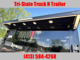 New 2025 Durabull 7x16 Aluminum enclosed trailer Blackout 84"