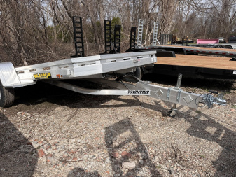 New 2025 Aluma 7712HTilt Utility Trailer