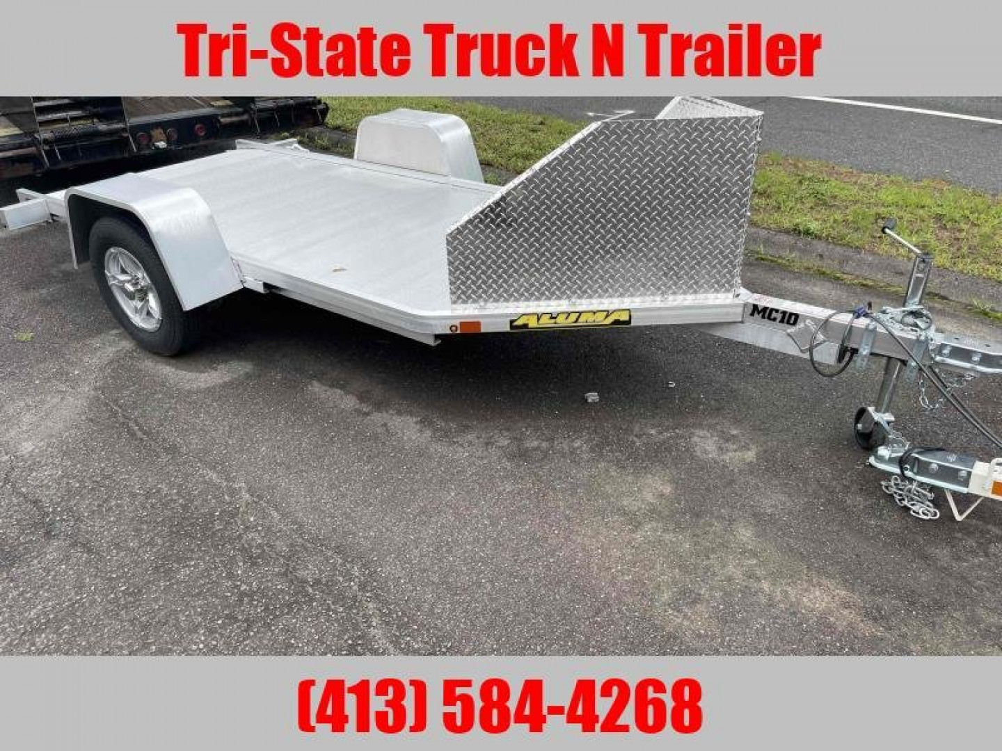 New 2025 Aluma MC10 Motorcycle trailer Motorcycle Trailer