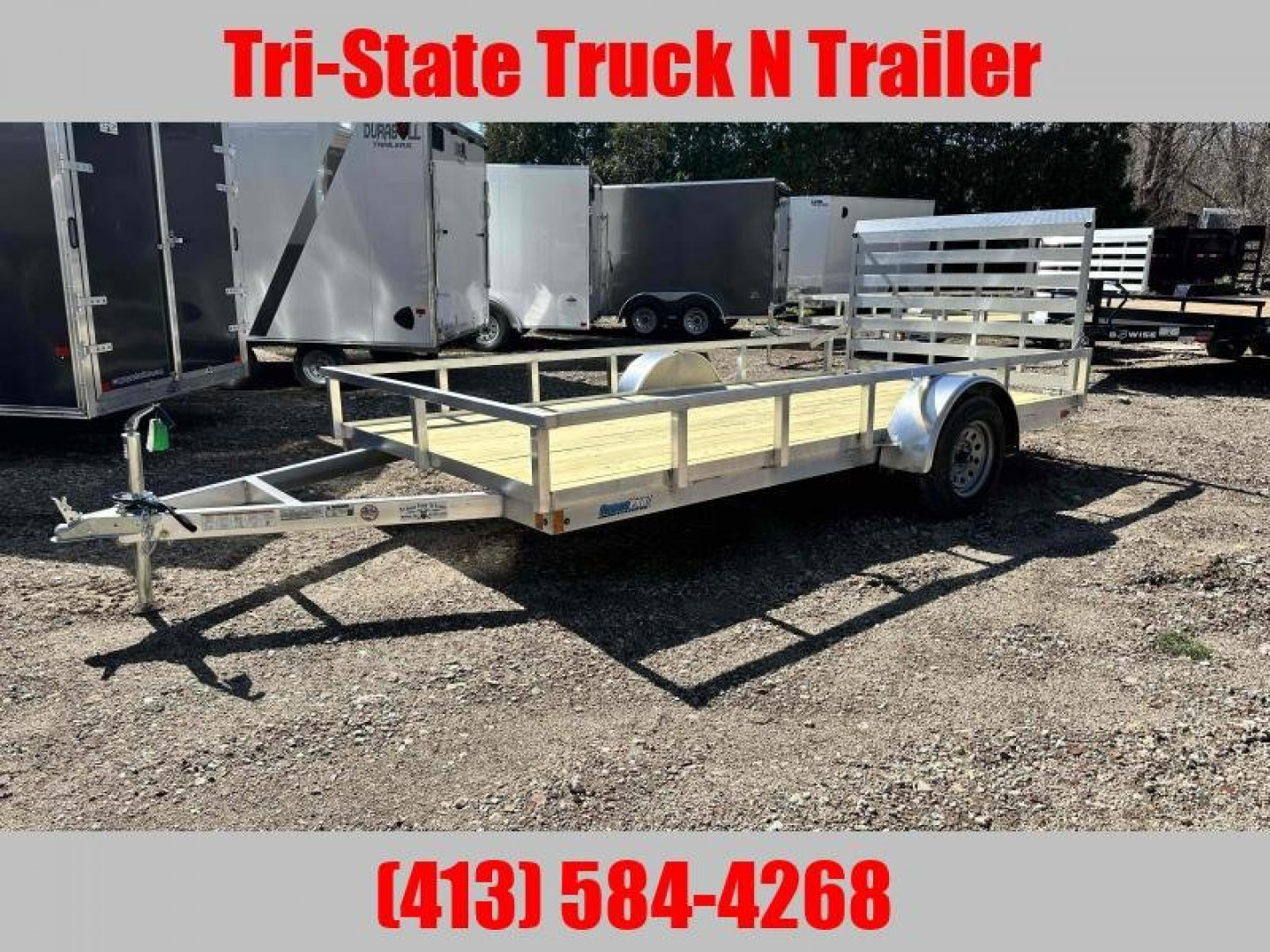 New 2025 Stealth Cargo-Pro 12'  landscape Utility Trailer