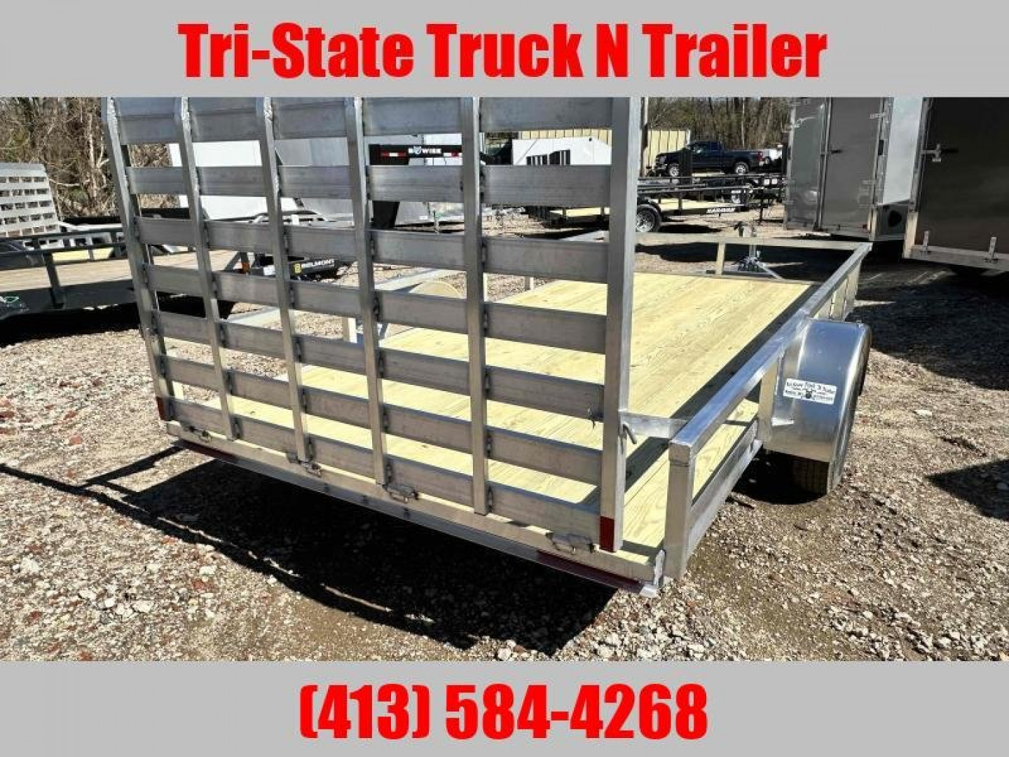 New 2025 Stealth Cargo-Pro 12'  landscape Utility Trailer