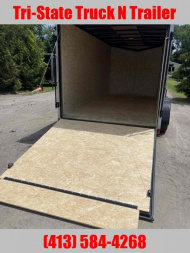 New 2025 LOOK 7x16 Enclosed Black out 84" Interior
