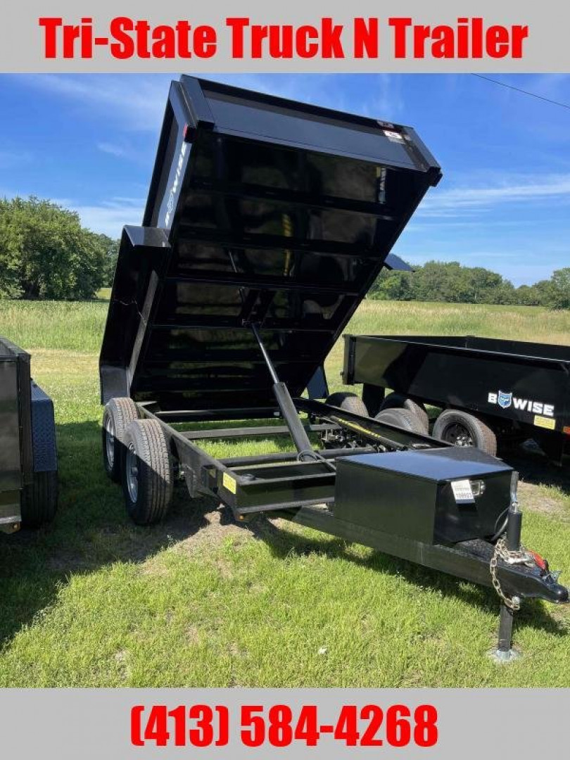 New 2025 BWISE DTR 6x10 10K Dump Trailer