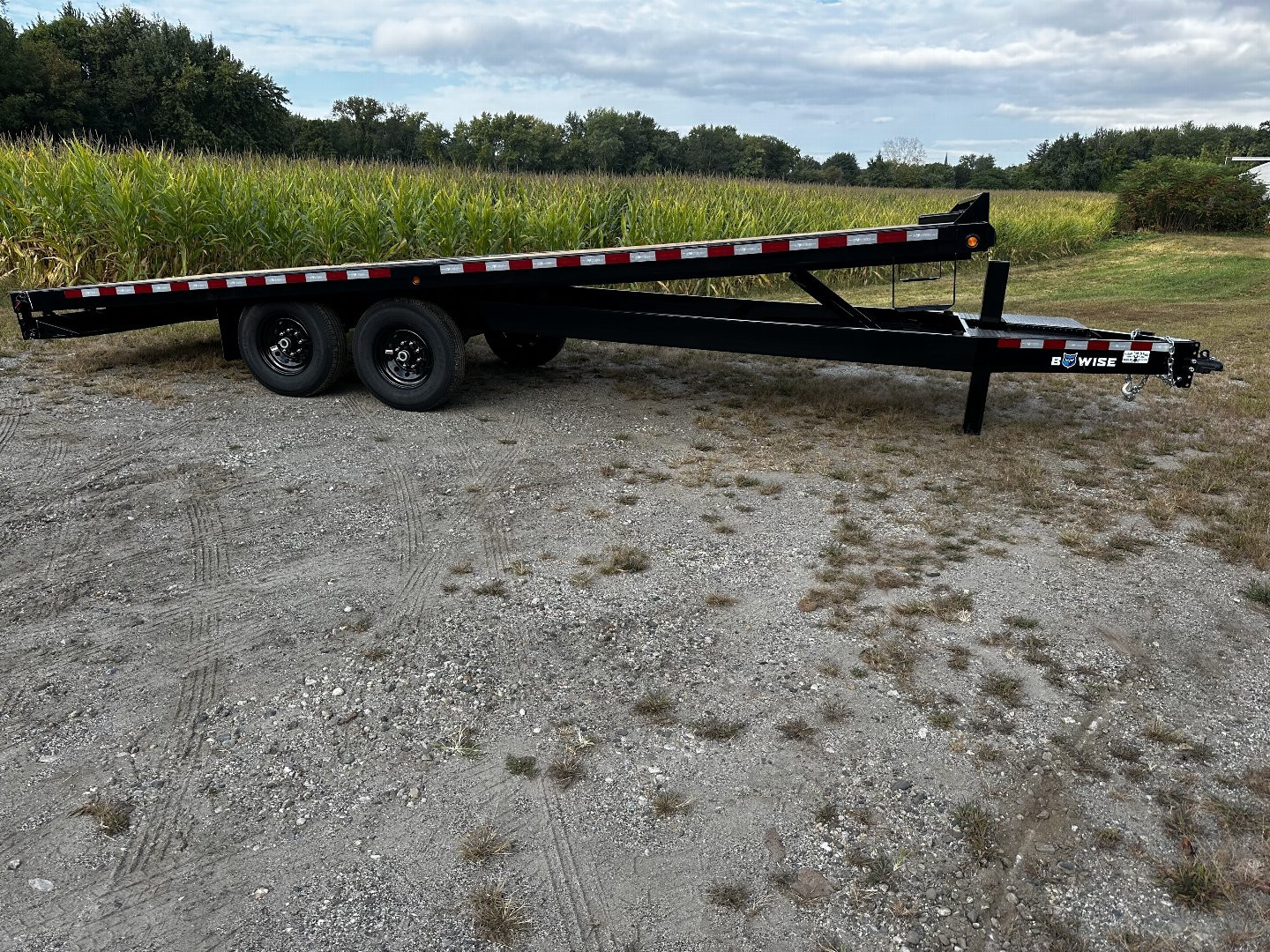 New 2025 BWISE Deckover tilt Trailer
