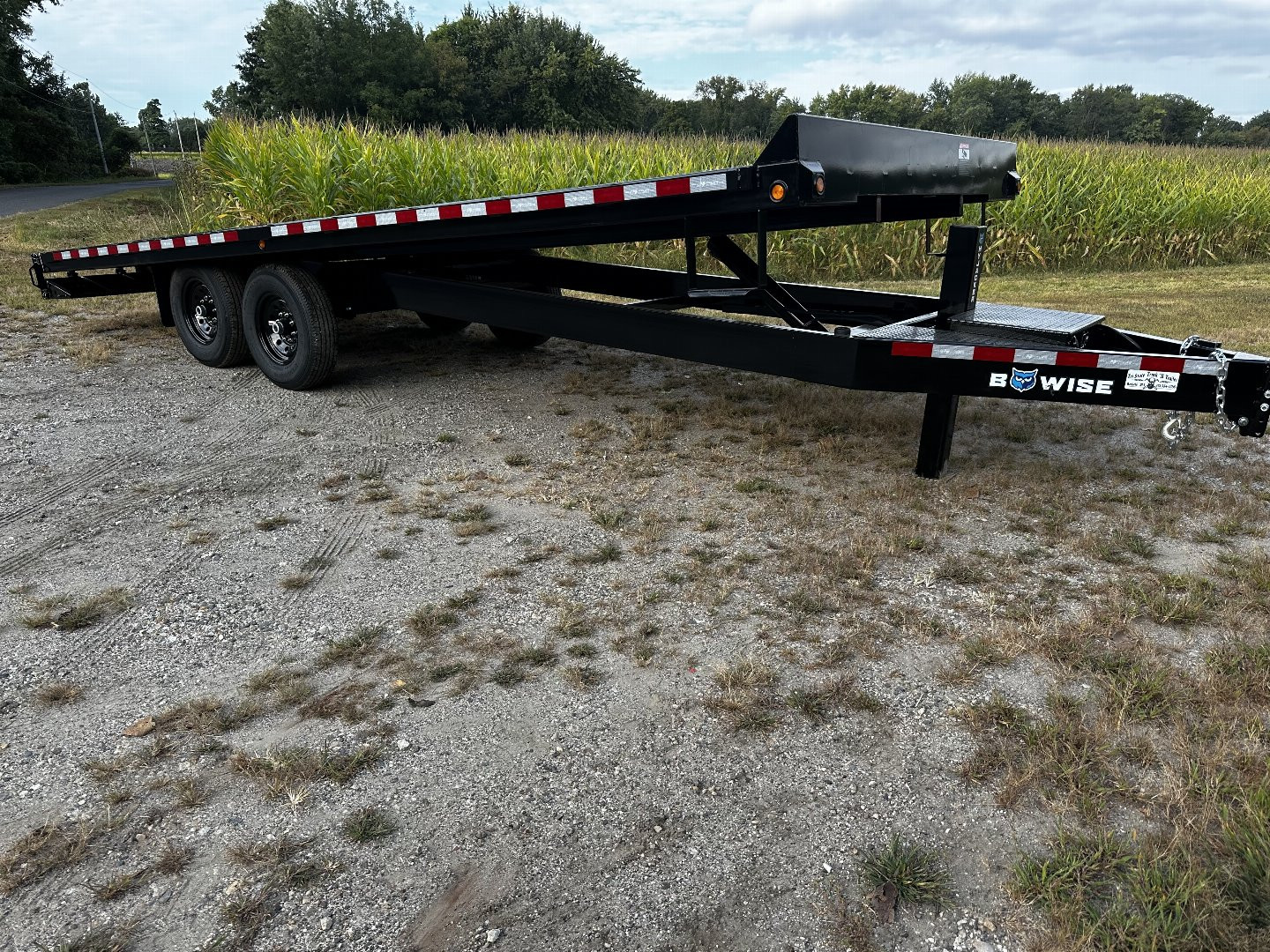 New 2025 BWISE Deckover tilt Trailer