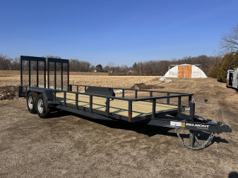 New 2025 BELMONT 7x20 Landscape trailer Utility Trailer