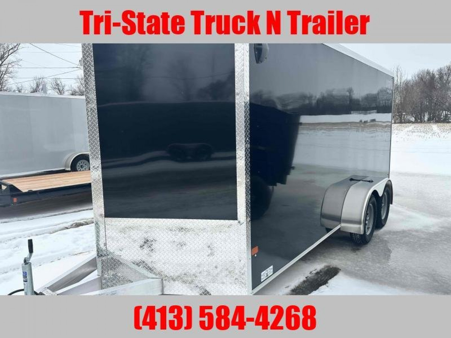 New 2025 Durabull 7x16 Full aluminum enclosed trailer
