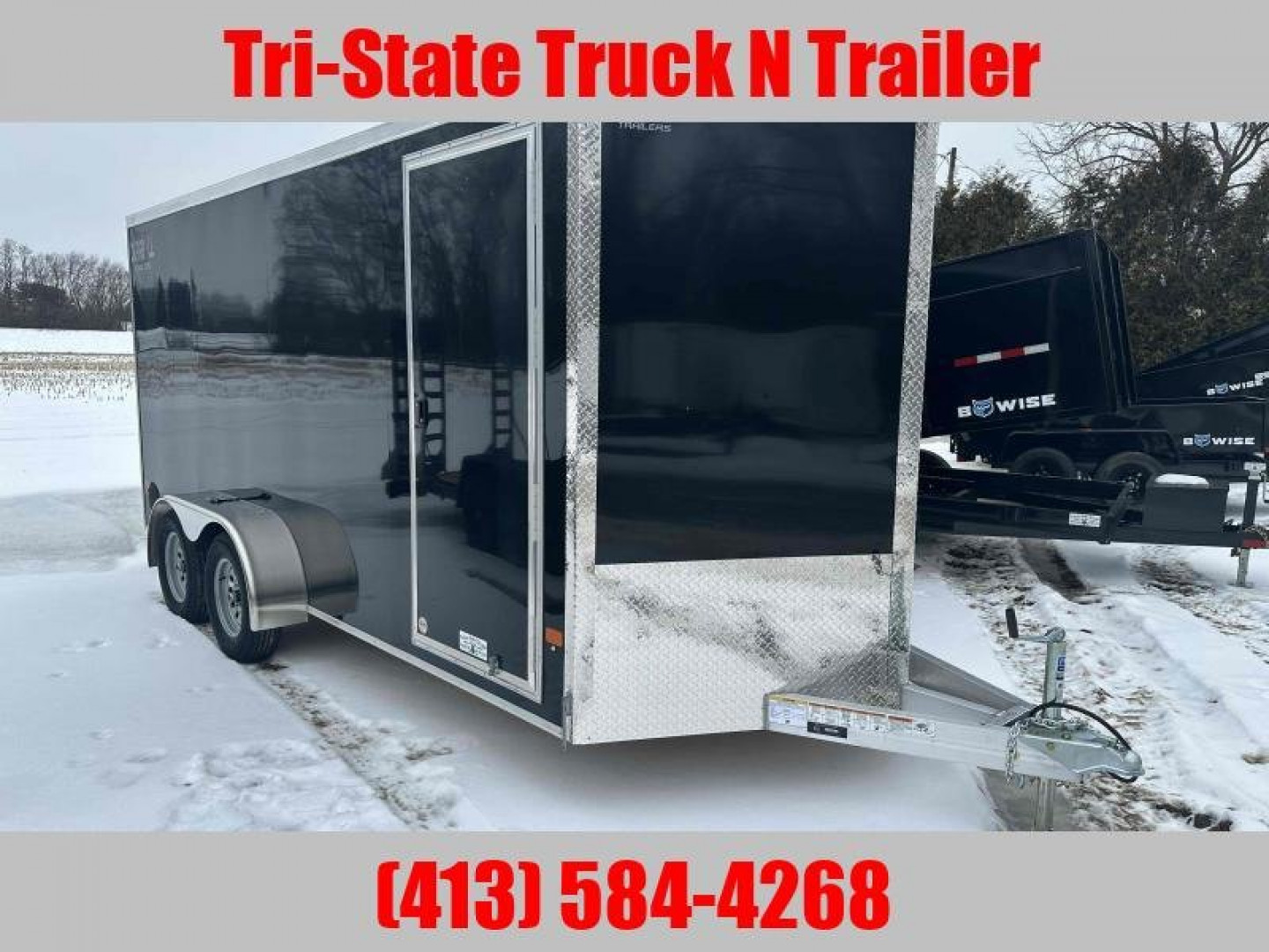 New 2025 Durabull 7x16 Full aluminum enclosed trailer