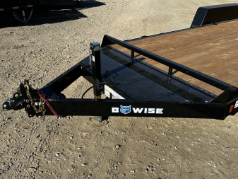 New 2025 Bwise 18' 10K GVW Equipment trailer