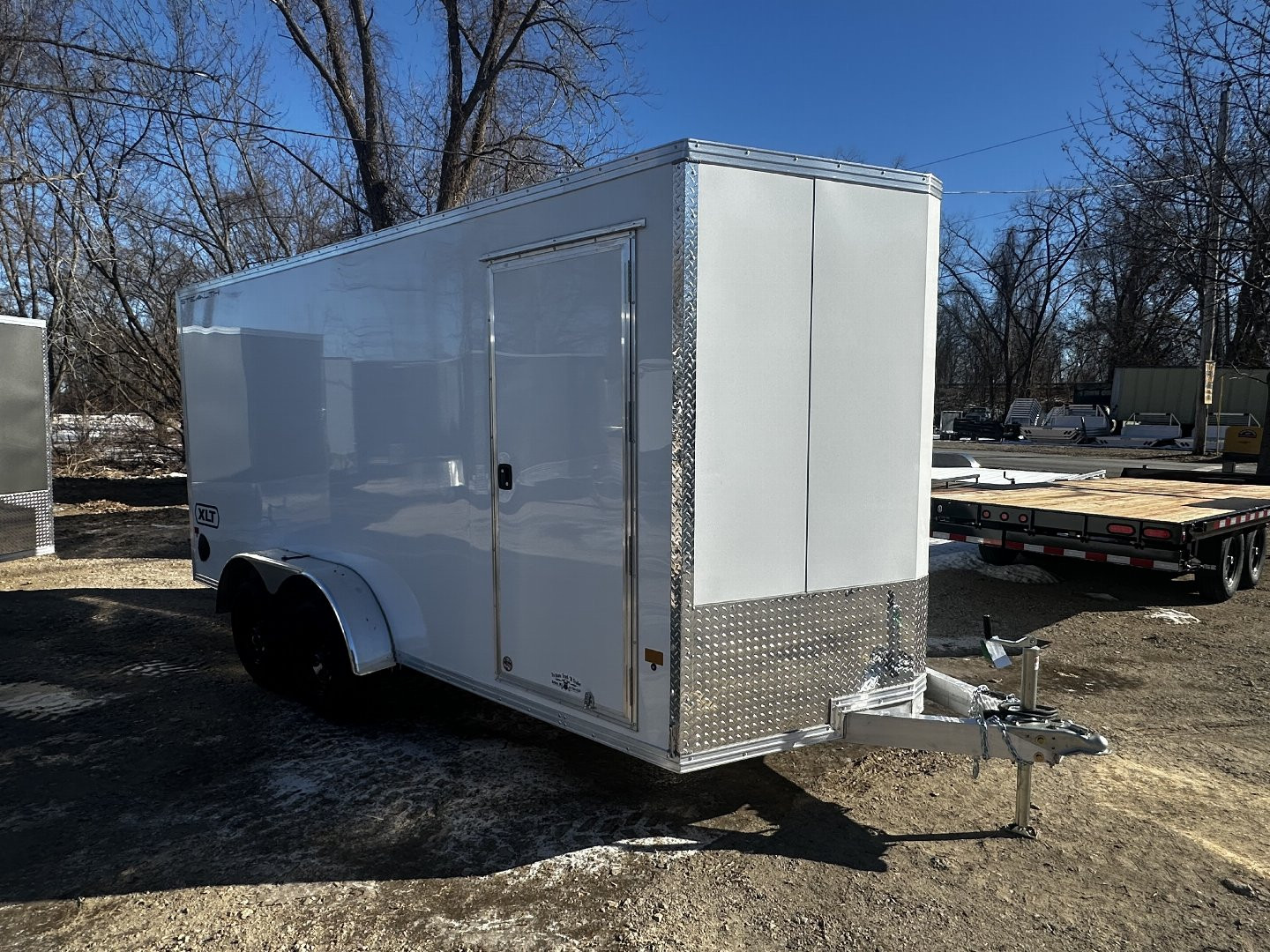 New 2025 7x16 Enclosed Cargo Trailer w/ 84" Interior