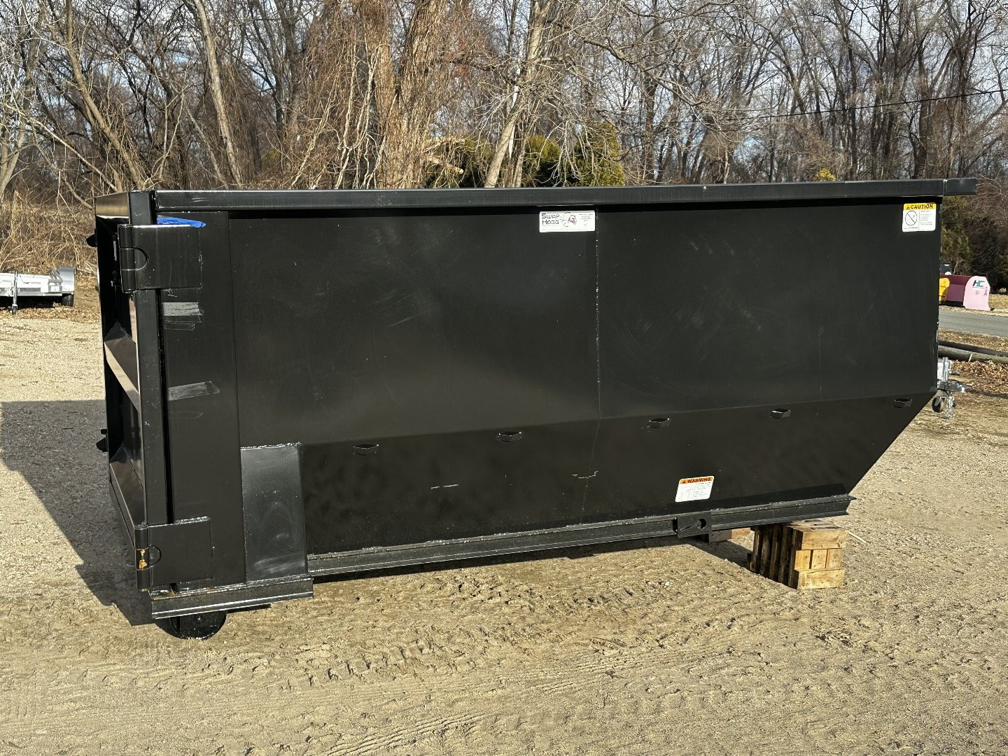 New 2025 15yrd Roll-Off Can Dump Bodies Fits Switch-N-Go Swap Hogg units