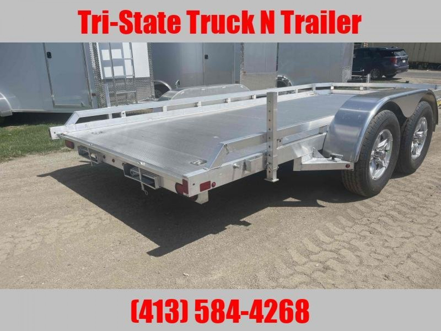 New 2025 Aluma 78x 14 Aluminum trailer