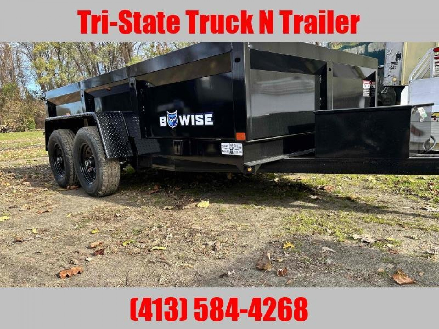 New 2025 Bwise Bri-Mar 6x12 LPLE 10K Gvw with ramps and barn doors