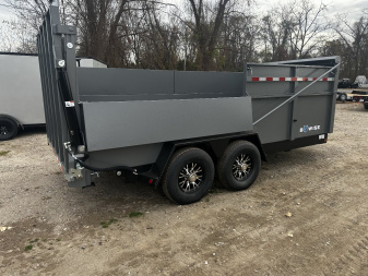 New 2025 B-Wise 16' Ultimate Dump Trailer 15400 GVW
