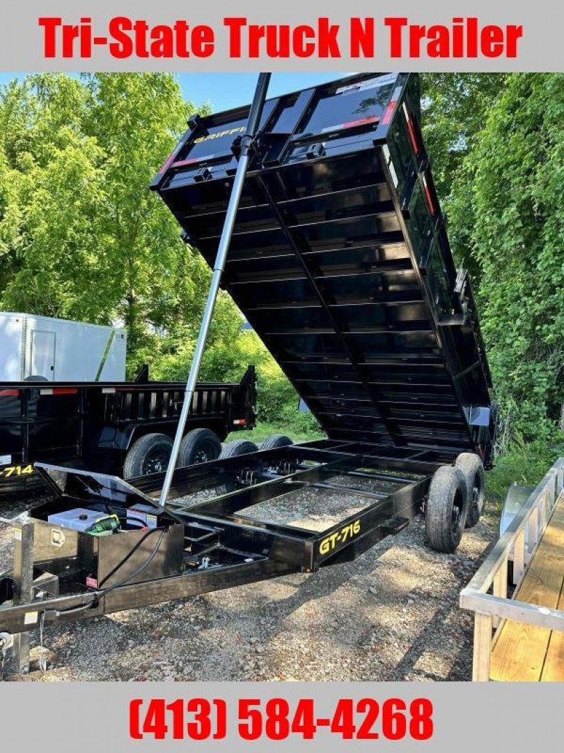 New 2024 GRIFFIN TRAILERS GT8316 Dump Trailer