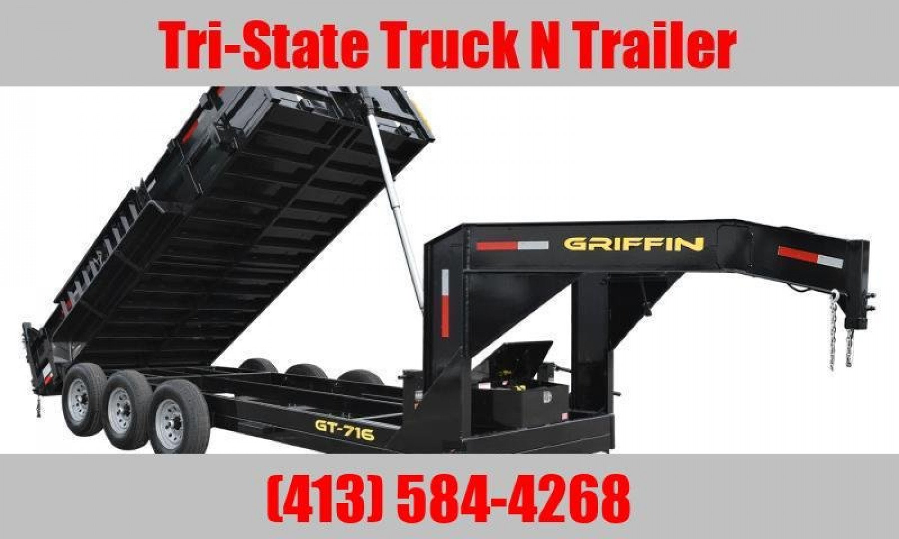 New 2024 GRIFFIN TRAILERS GT8316 Dump Trailer