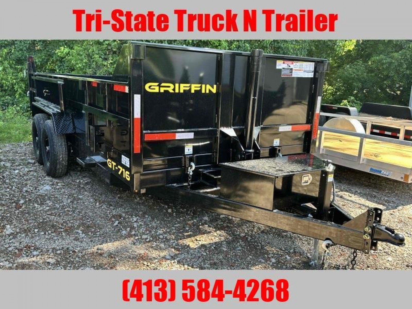 New 2024 GRIFFIN TRAILERS GT8316 Dump Trailer