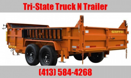 New 2024 GRIFFIN TRAILERS GT8316 Dump Trailer